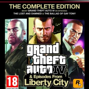 Grand Theft Auto IV: The Complete Edition ROM & ISO Grand Theft Auto IV: The Complete Edition ROM & ISO