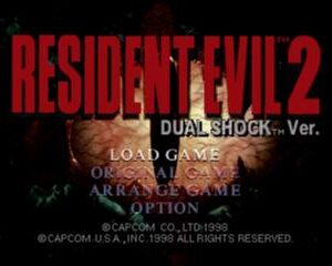 Resident Evil 2: Dual Shock (BioHazard 2 – Dual Shock ) ROM & ISO